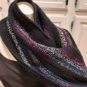 Handmade Artisan Elegant And Ultra Soft Multicolor Knit Scarf